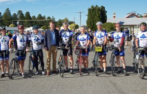 Company supports Team TR to ride M2M